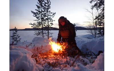 Bushcraft in Lappland