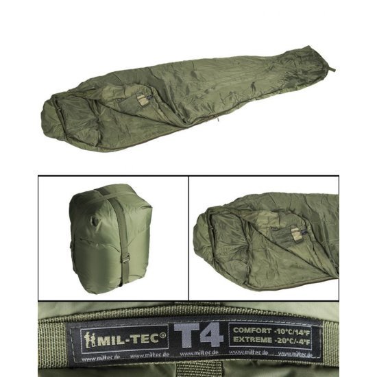 Mil-Tec Schlafsack Tactical 4