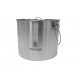 Pathfinder Bush Pot mit Deckel rostfreier Stahl 3,5 liter