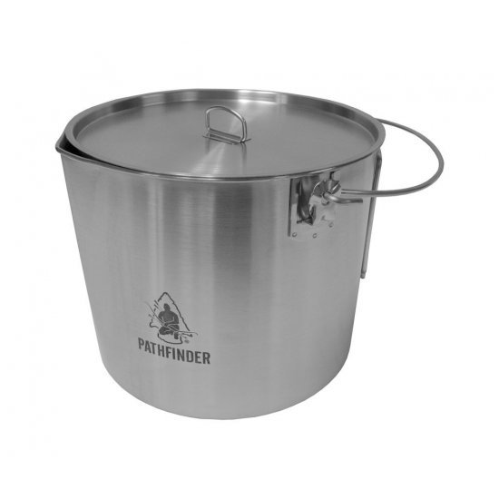 Pathfinder Bush Pot mit Deckel rostfreier Stahl 3,5 liter