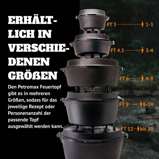 Petromax Feuertopf (Dutch Oven)