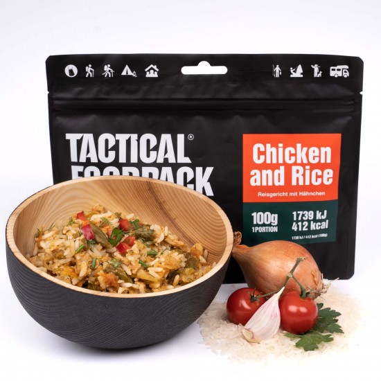 Tactical Foodpack Hühnchen und Reis