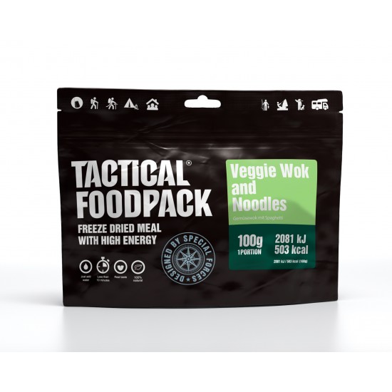 Tactical Foodpack Gemüse-Wok und Nudeln